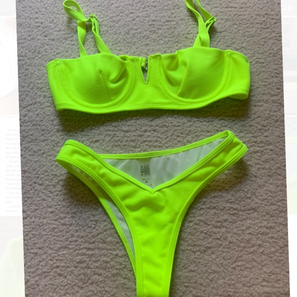 Neon bikini